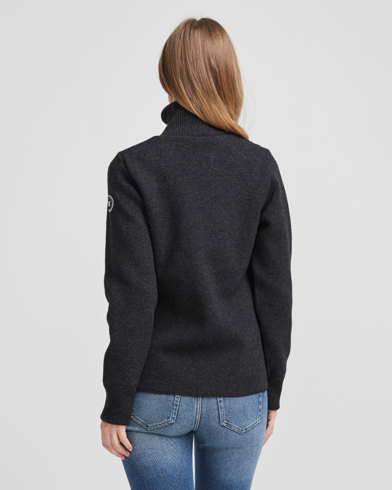 Liv Windproof Full Zip- Anthracite Mel.
