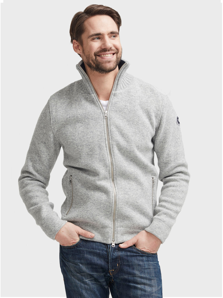 Mans WP- Grey Mel.